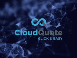 CloudQuote logo representing cloud-based service software for faster quoting and sales automation