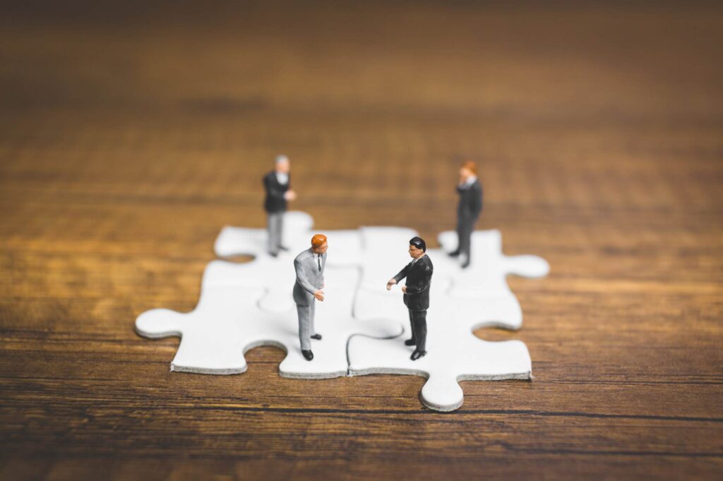 ERP system solutions connecting business functions through integrated systems and collaboration